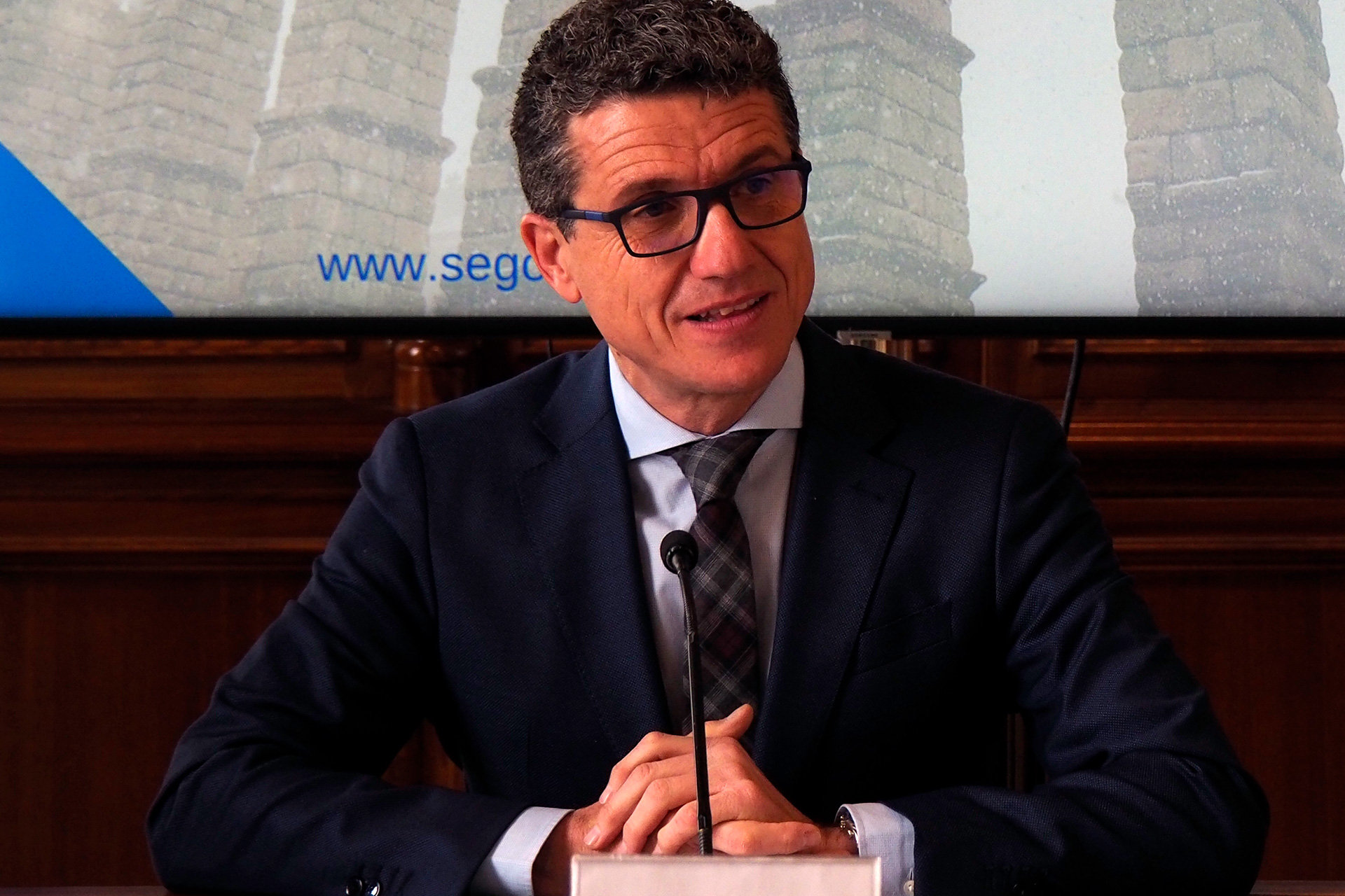 El concejal de Pesonal del Ayuntamiento de Segovia, Andrés Torquemada. / Kamarero