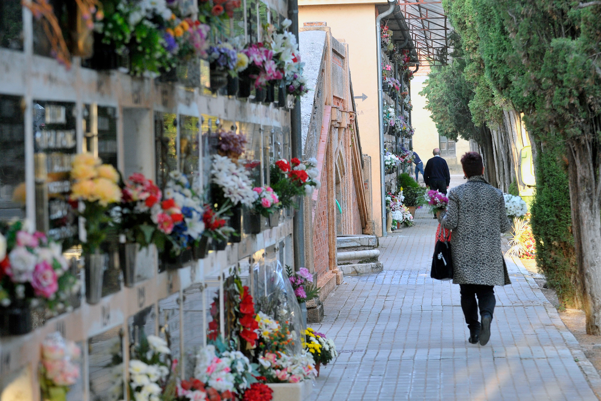 Imagen de archivo del Cementerio del Santo Ángel de Segovia. / Kamarero