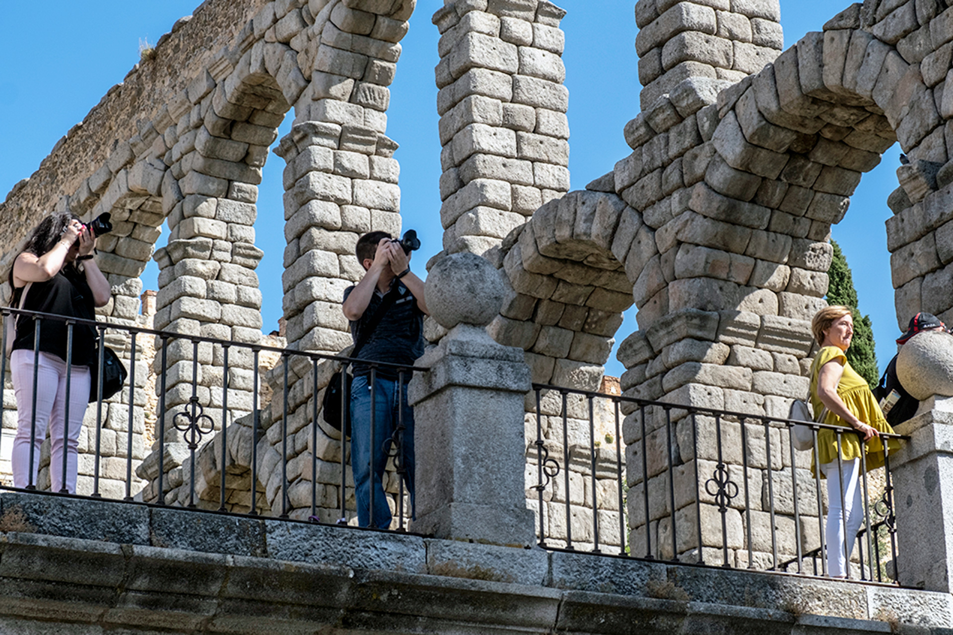 Segovia trabaja para que la capital siga siendo un destino turístico. /KAMARERO