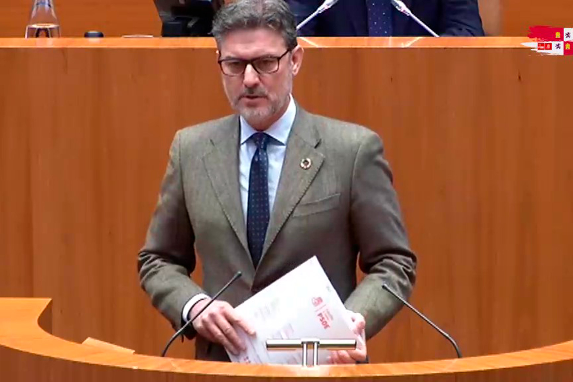 José Luis Vázquez, procurador socialista por Segovia. /E.A.