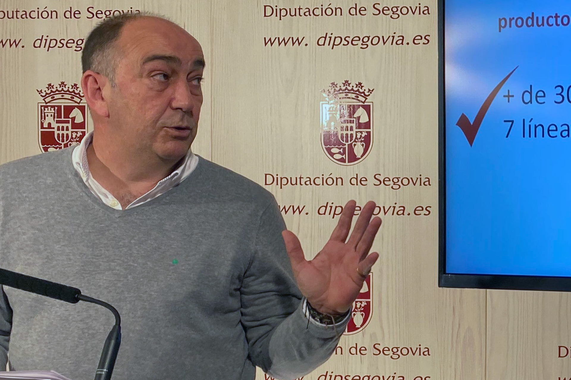 Miguel Ángel de Vicente, en la presentación de ReLanza. /E.A.