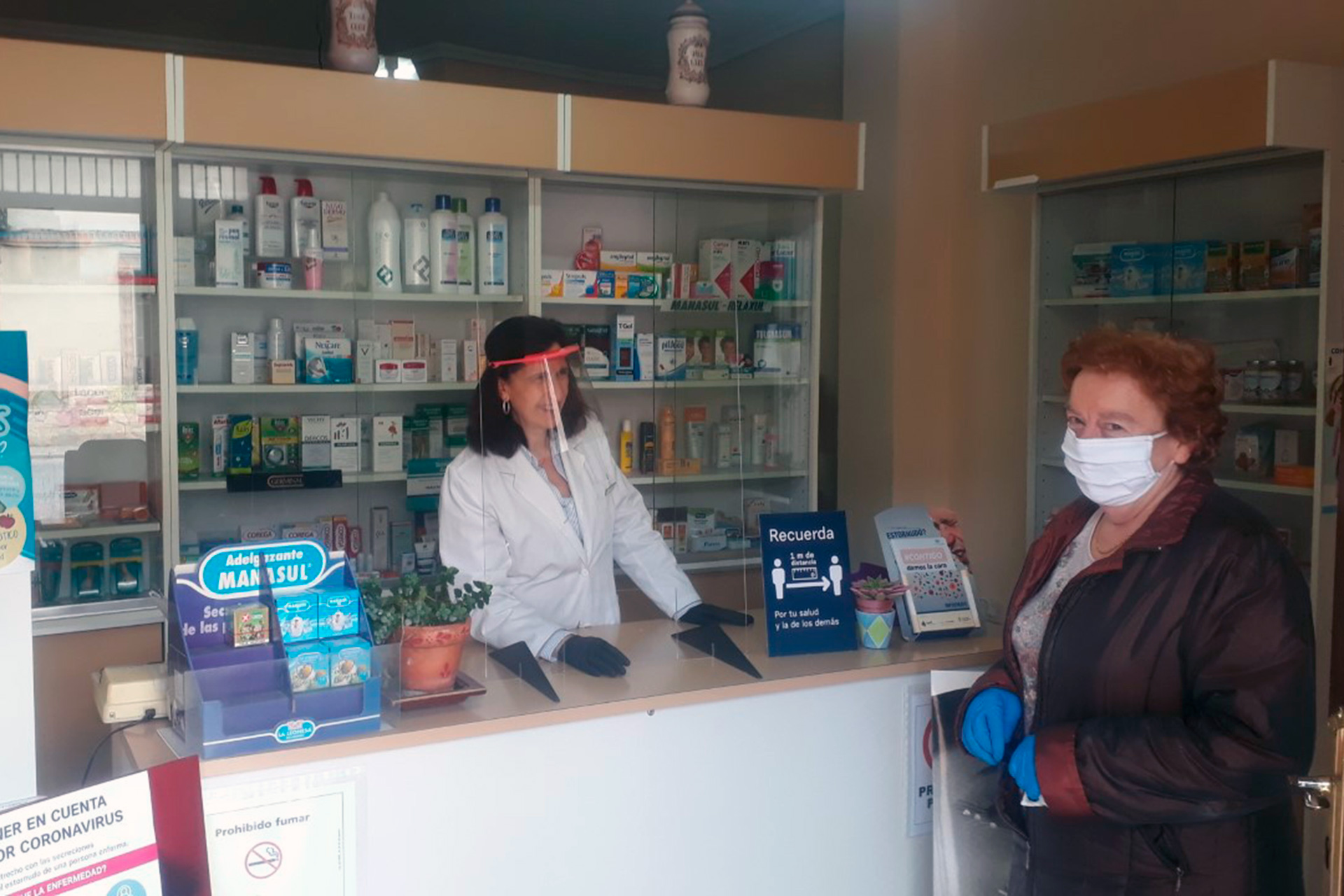También se agradece el trabajo de la farmacia. /E.A.