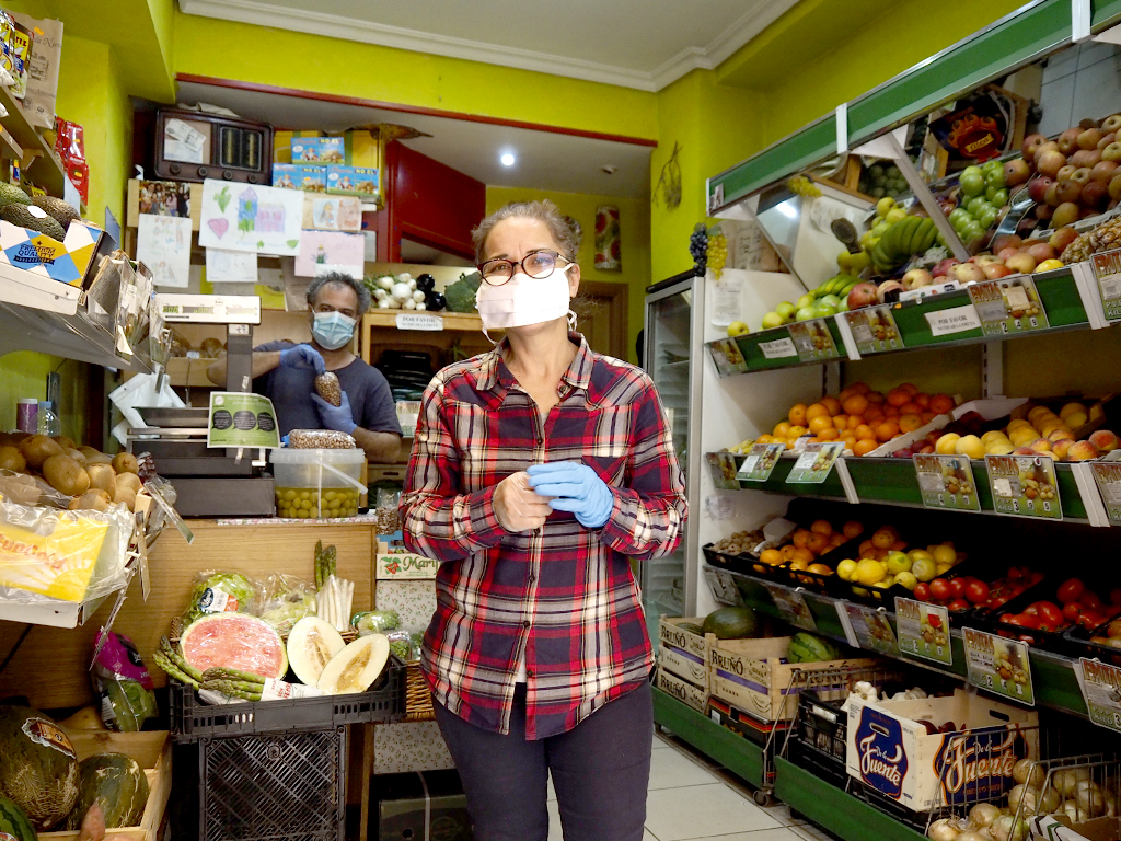 Yolanda González mantiene su establecimiento abierto desde hace ocho años.