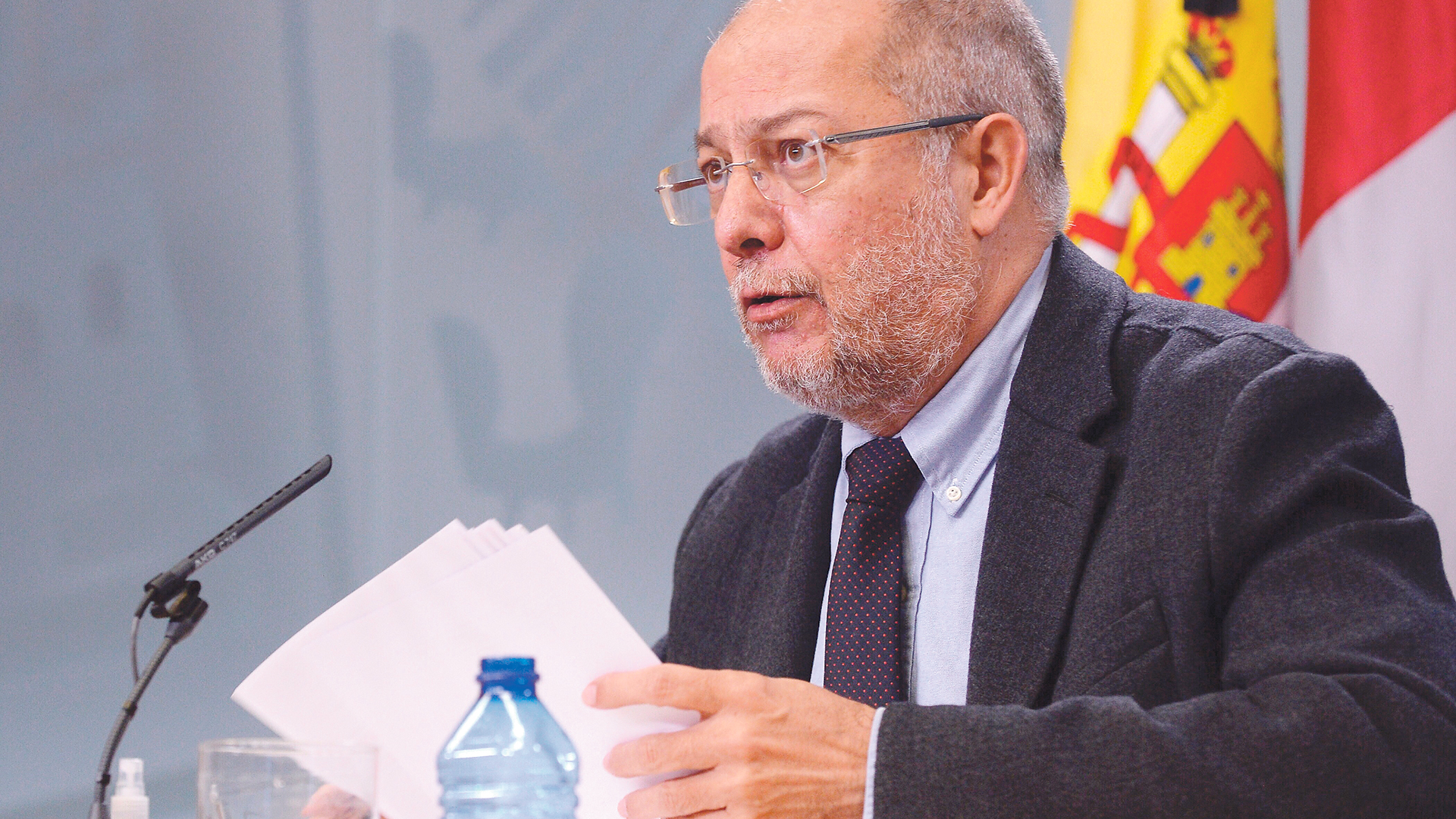 El vicepresidente y portavoz de la Junta de Castilla y León, Francisco Igea. EFE/NACHO GALLEGO