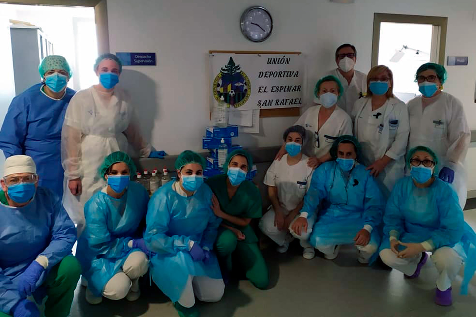 d2 2 el espinar san rafael donacion sanitarios