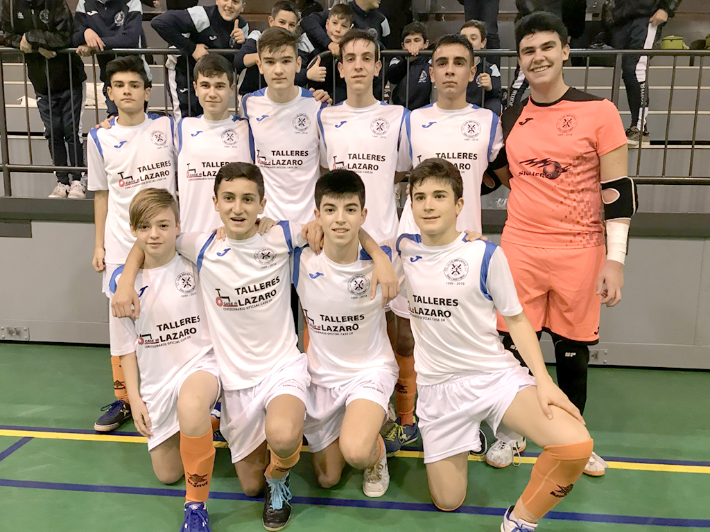 Equipo cadete del CD San Cristóbal Talleres Lázaro, que compite en la categoría regional./ CD SAN CRISTÓBAL