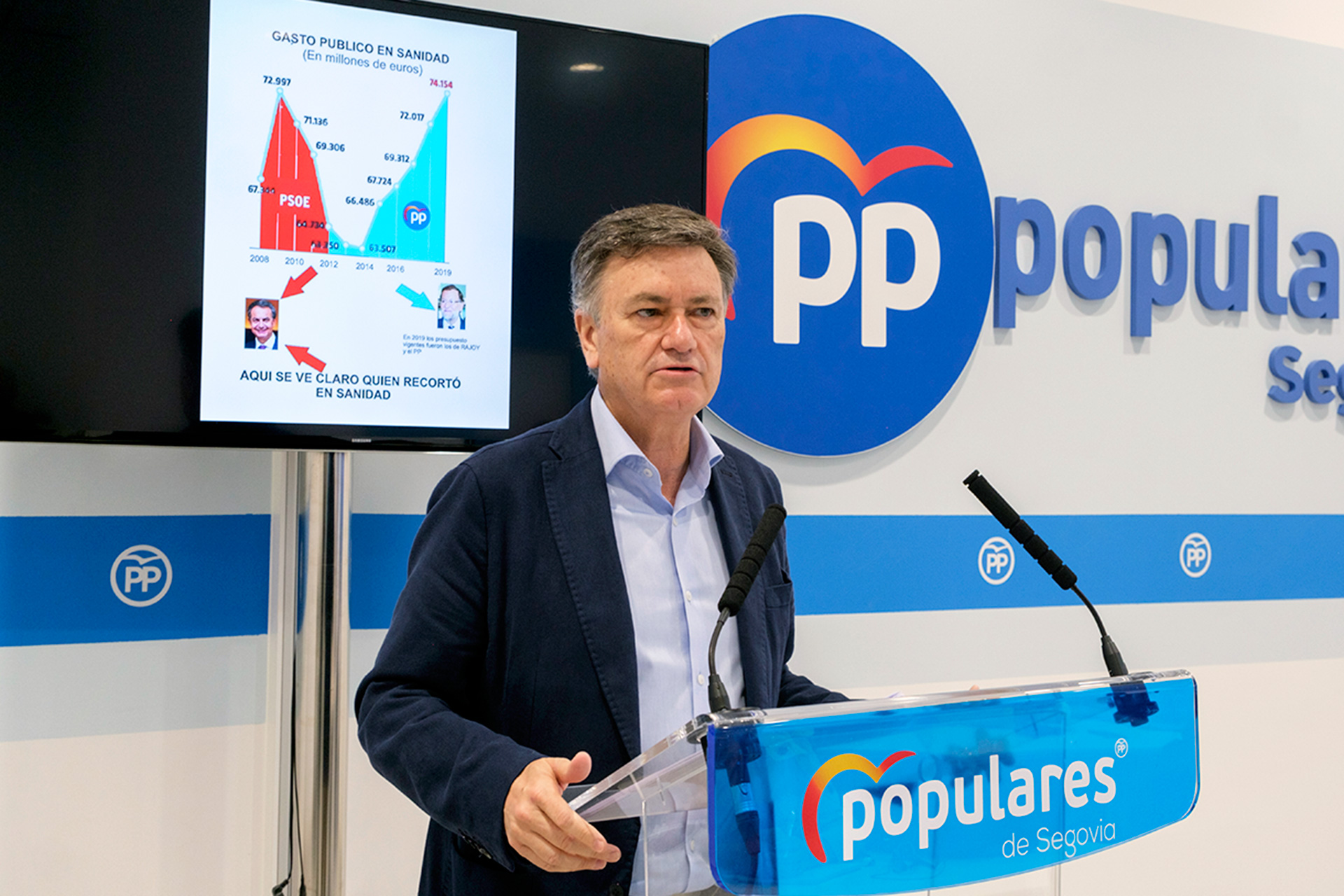 El secretario autonómico del PP de Castilla y León, Francisco Vázquez. /KAMARERO