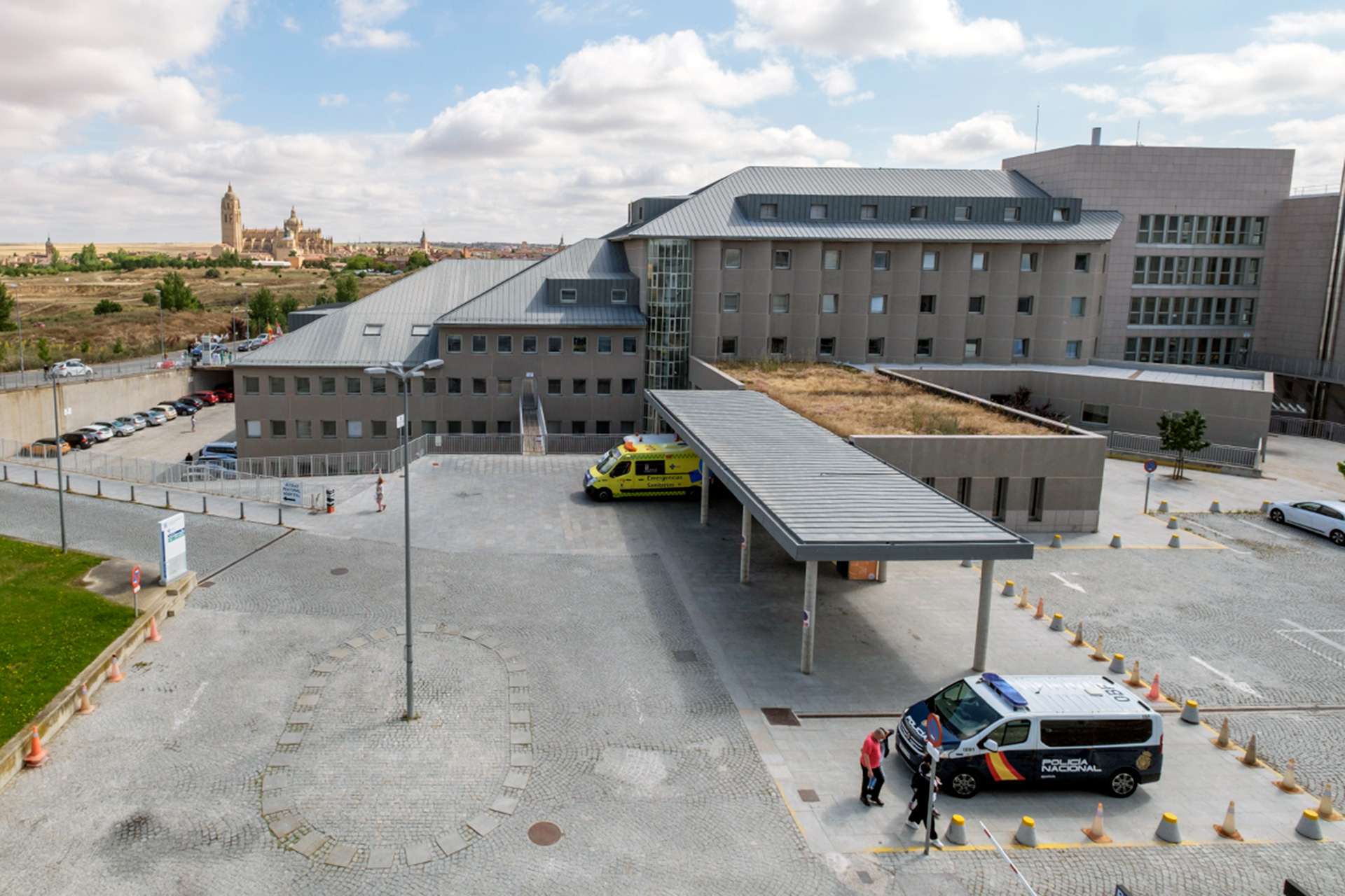 El Complejo Asistencial es el único hospital que tiene Sacyl en la provincia de Segovia./ KAMARERO