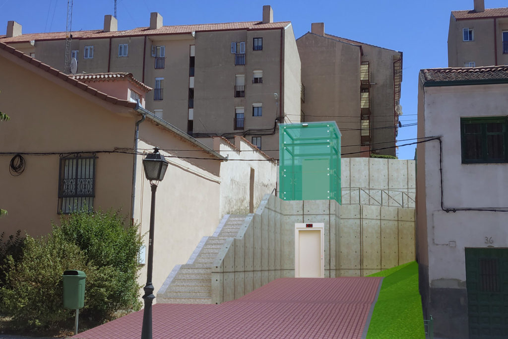 Satisfacción en los barrios de San José y El Palo con los futuros ascensores 2 07 2 ascensor san jose