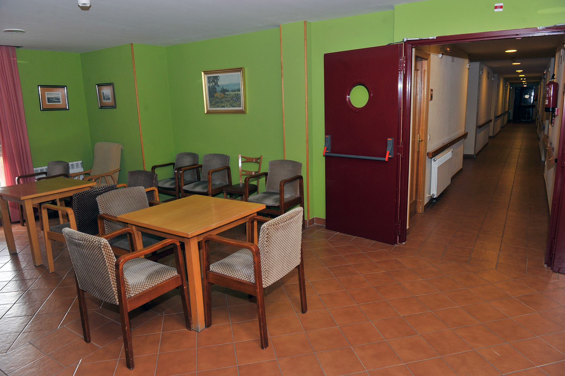 Instalaciones de la Residencia de ‘El Sotillo’, una de la que más ha sufrido durante esta pandemia. /KAMARERO