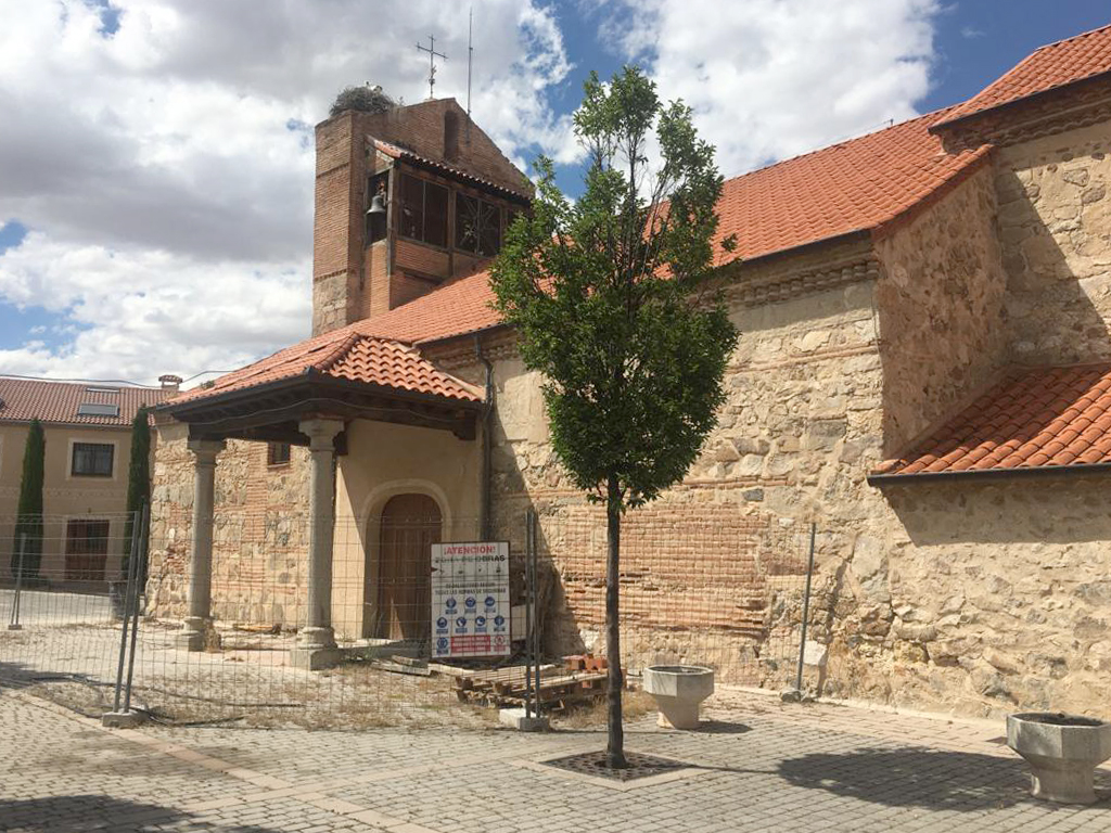 Marugán, entre la historia, vuelos y pinares 1 Iglesia de Marugán