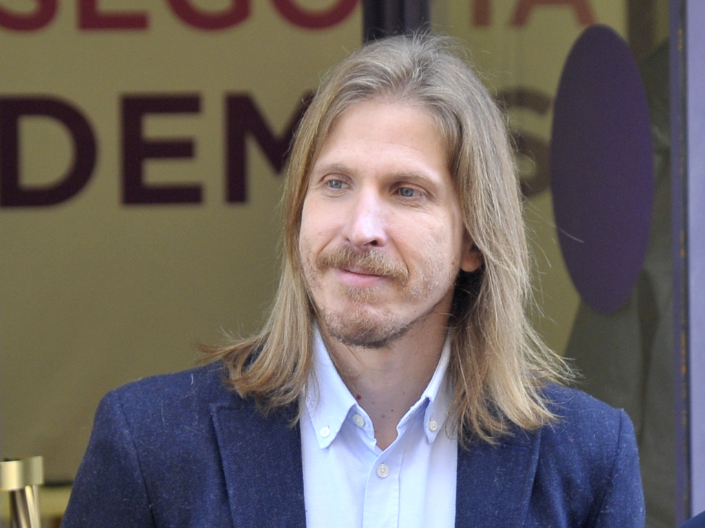 El secretario general y portavoz de la formación morada en las Cortes, Pablo Fernández. / KAMARERO