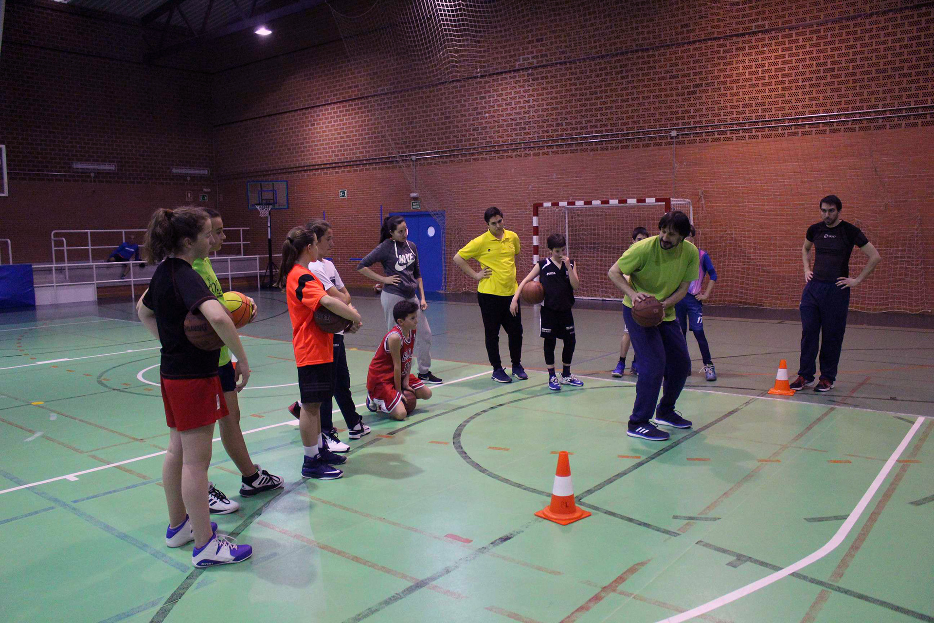 entro de Tecnificación de Baloncesto IMD Segovia. Archivo / EL ADELANTADO