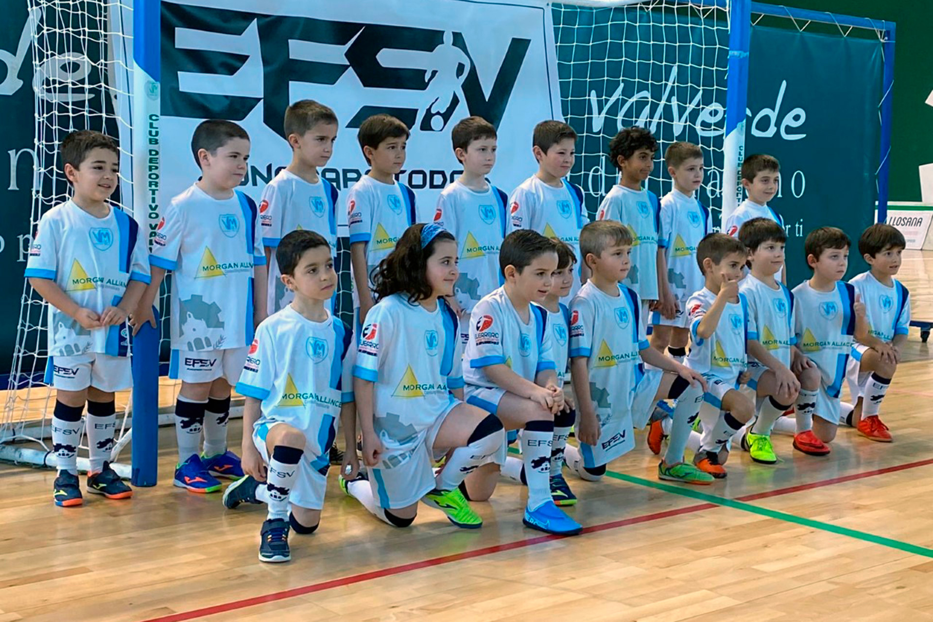 Uno de los conjuntos de la Escuela FS Valverde./ S. CASTILLEJO