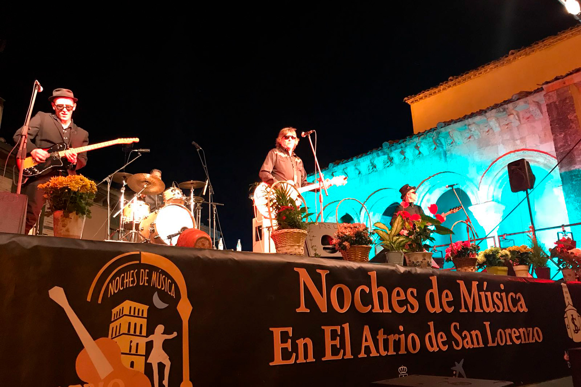 Concierto de La Frontera en la edición 2018 de las Noches de Música. / E. A.
