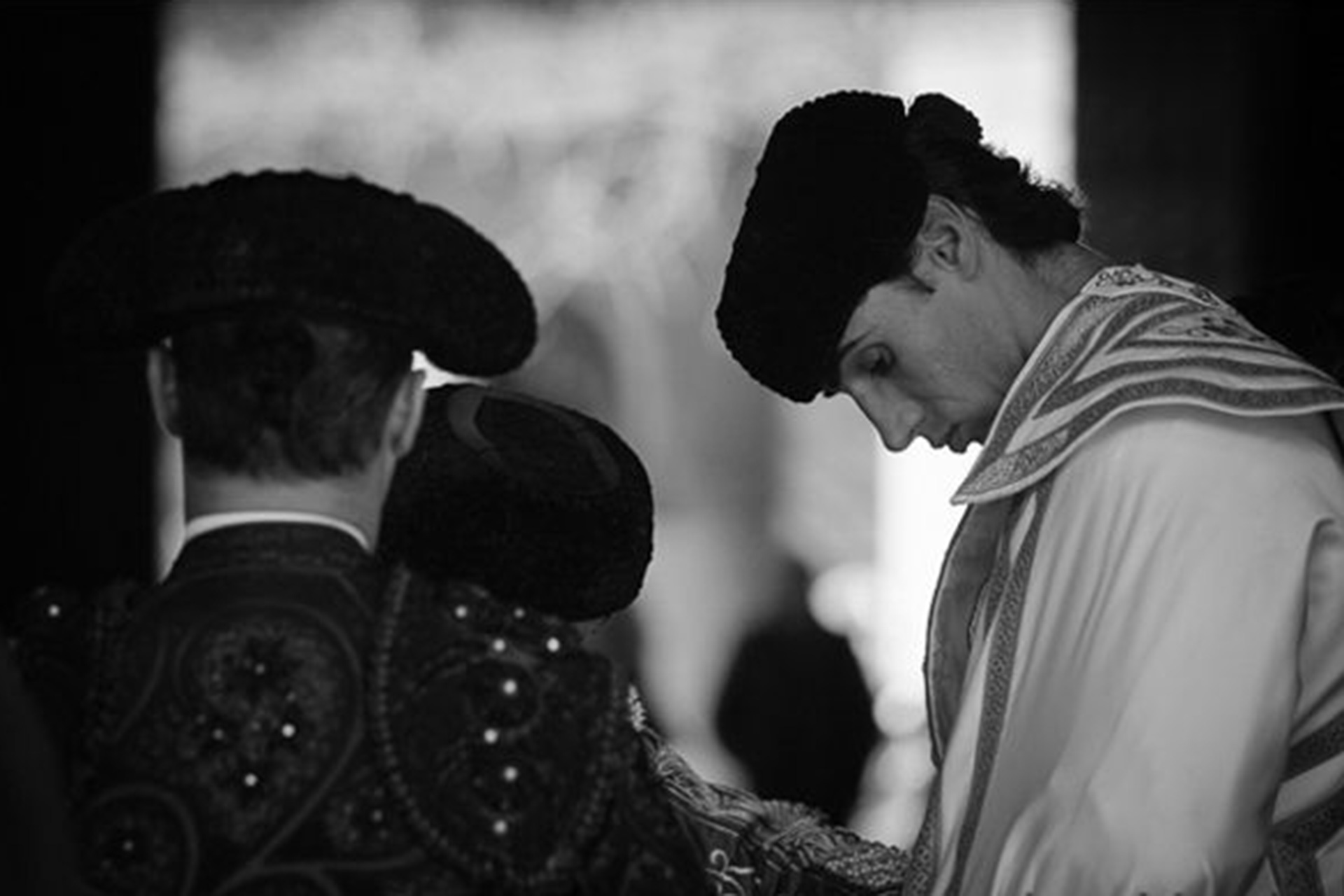 Víctor Barrio, en el patio de cuadrillas de la plaza de Las Ventas de Madrid. / LAS VENTAS