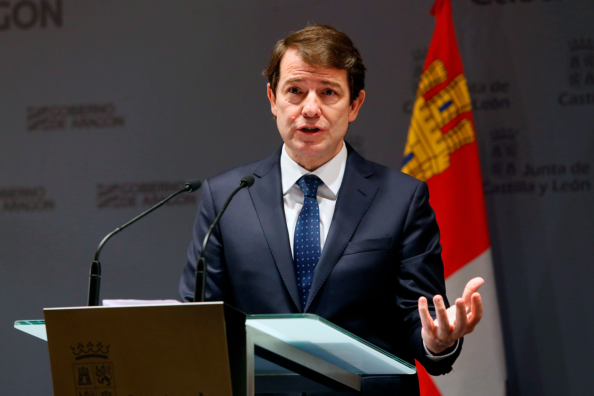 El presidente de la Junta, Alfonso Fernández Mañueco. / EFE