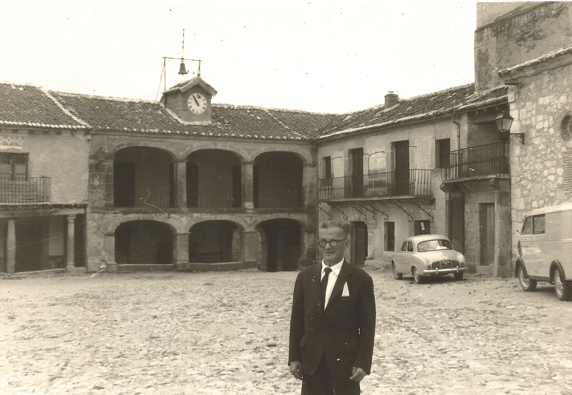 En Pedraza. Foto: Eugenio Urrialde, 1966.