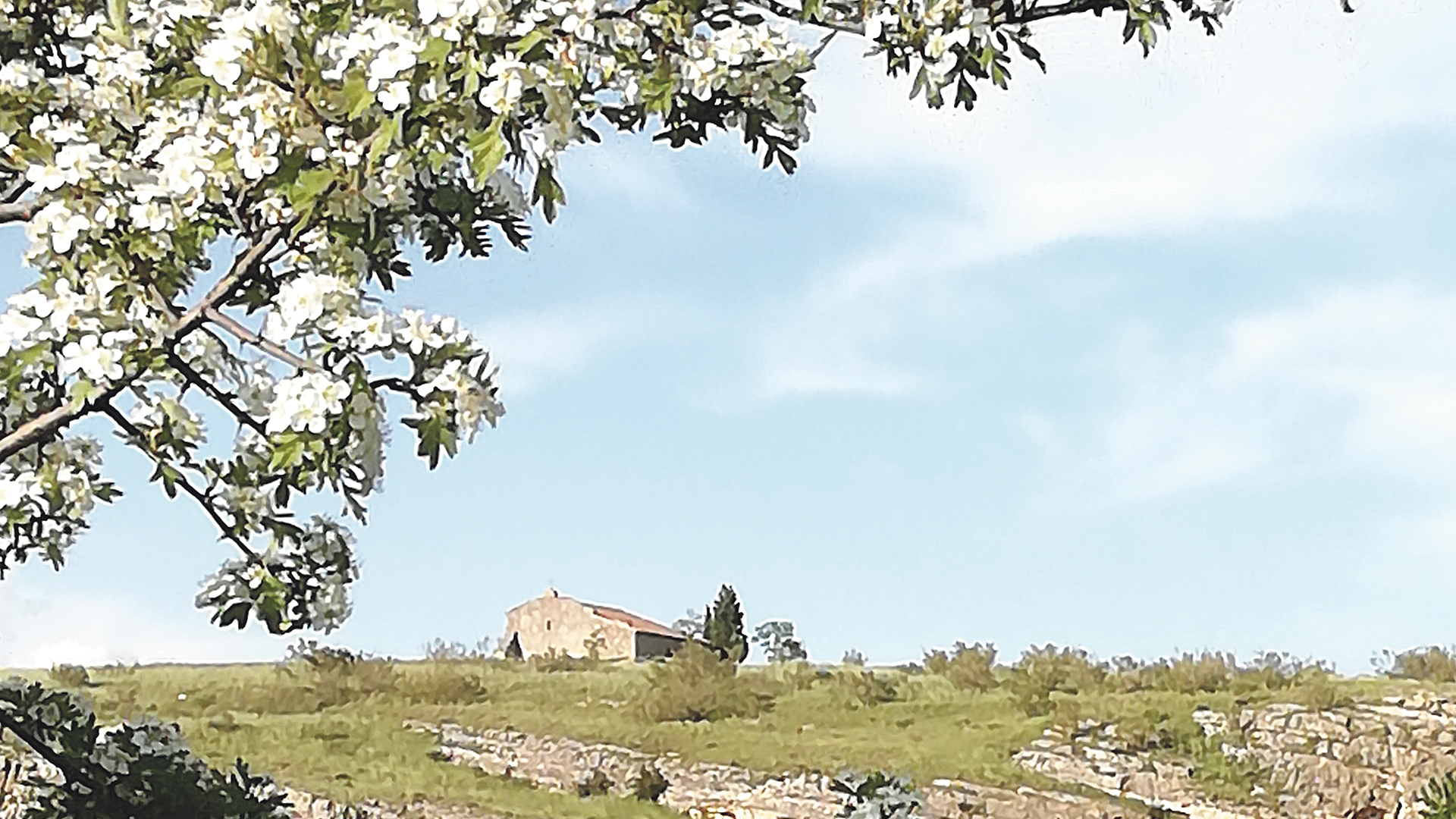 Ermita de Tormejón, a primeros de mayo de 2020. Foto: Alicia Fuentes.