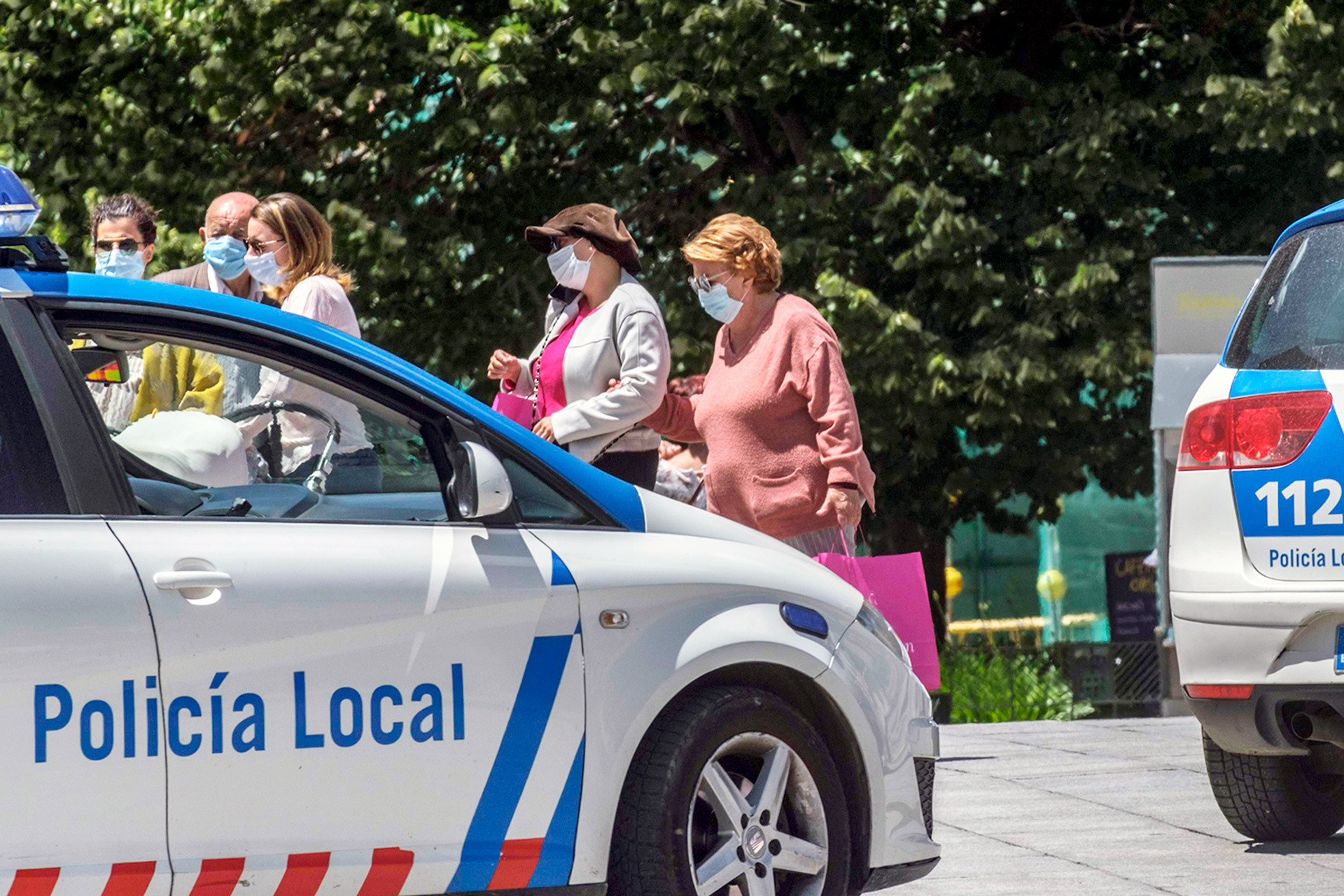 Imagen de archivo de un coche de la Policia Local de Segovia. / KAMARERO