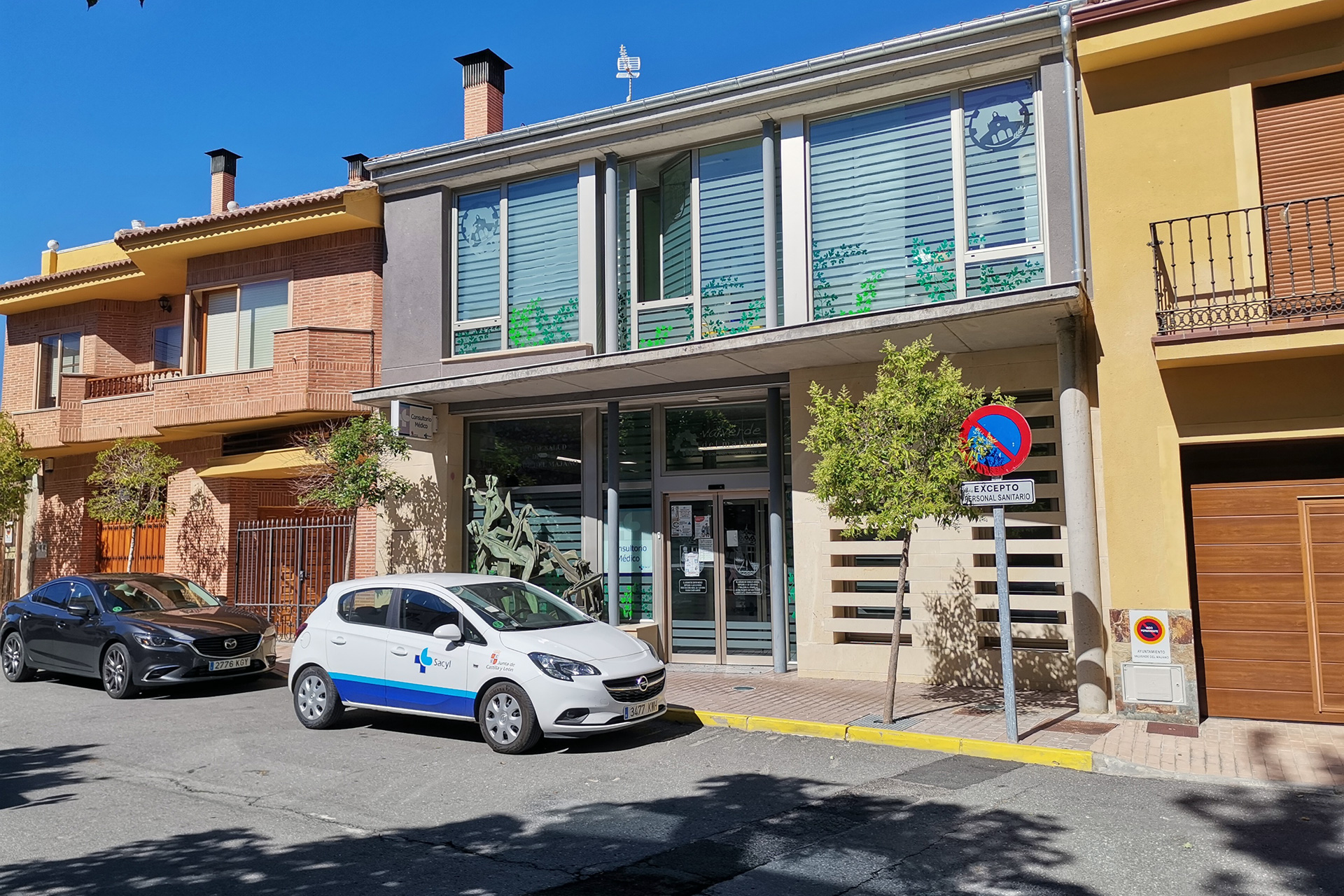 El consultorio médico de Valverde, convertido en PAC.