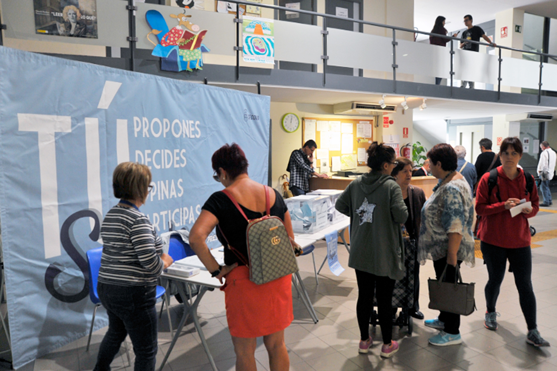 Votaciones de los Presupuestos Participativos. / Kamarero