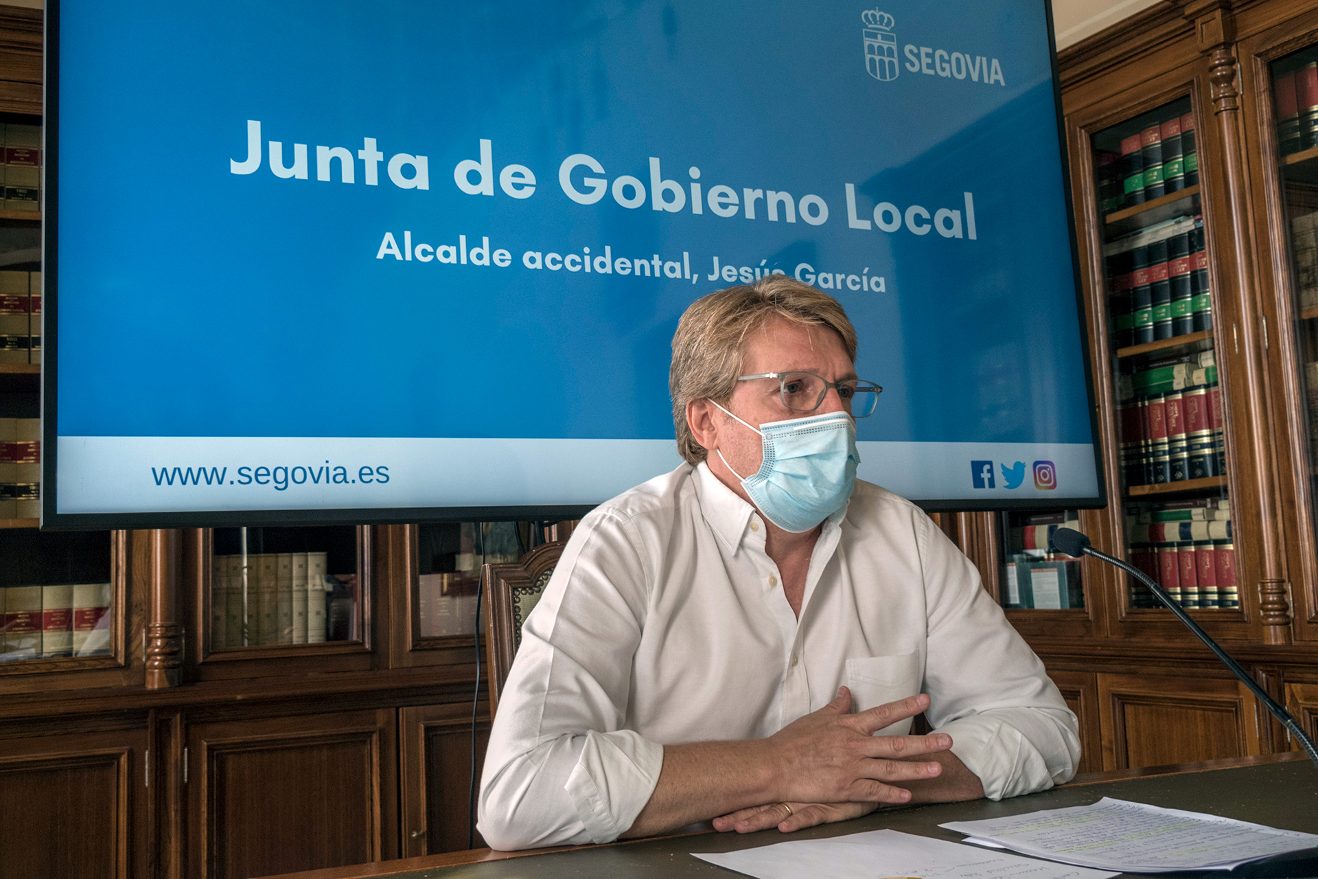 El concejal de Desarrollo Económico y Empleo, Jesús García Zamora. / Kamarero