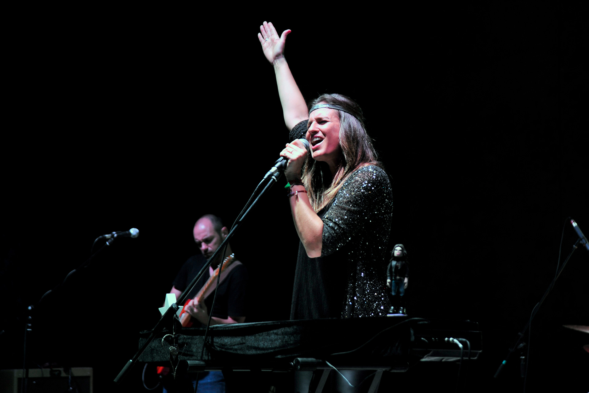Rebeca Jiménez, en el festival Vete al Fresco de 2017. / Kamarero
