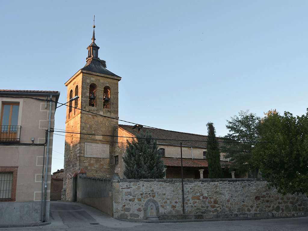 Iglesia de la localidad segoviana de Armuña.