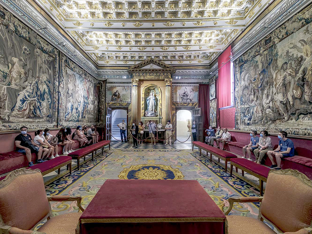 Imagen de archivo de una visita a la Catedral. /E.A.