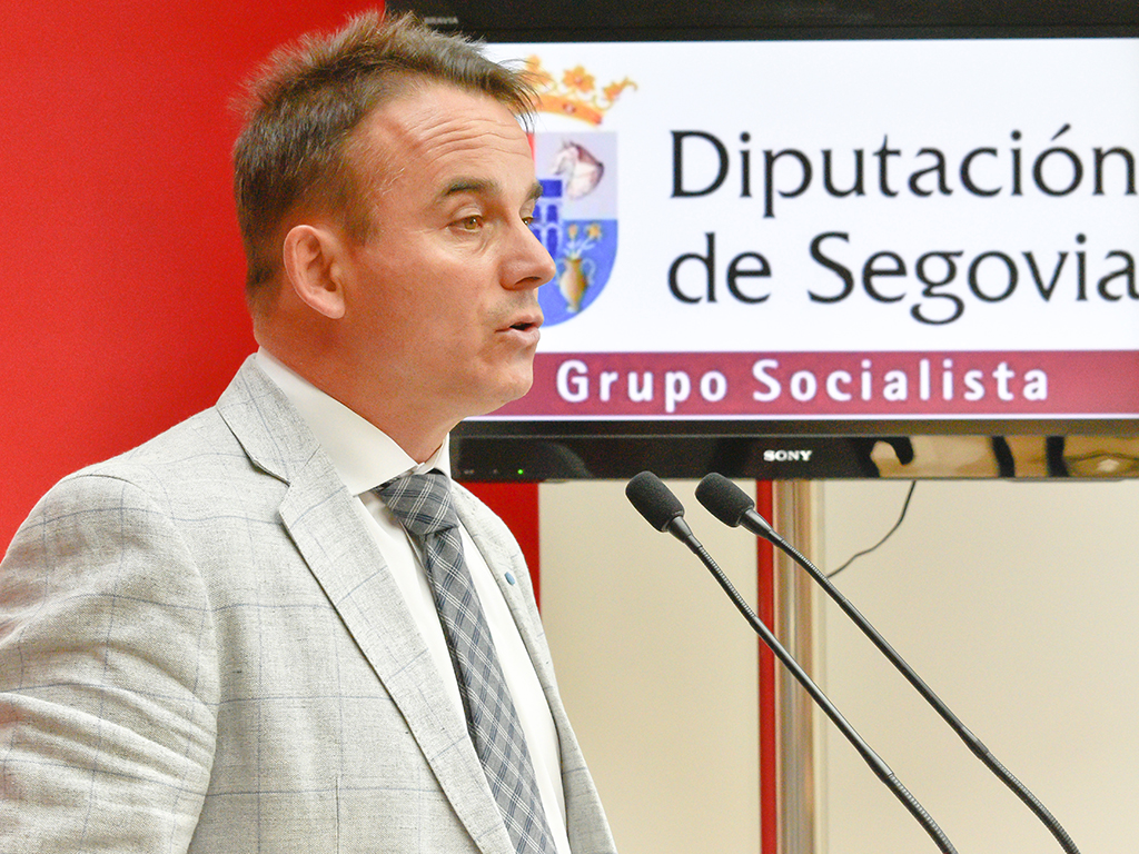 Máximo San Macario es el portavoz del PSOE en la Diputación. /E.A.