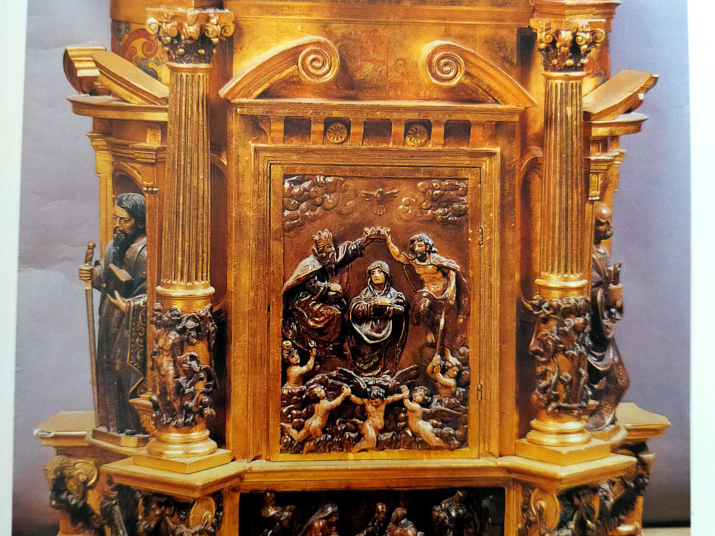 Sagrario de la iglesia de Riaza. /E.A.