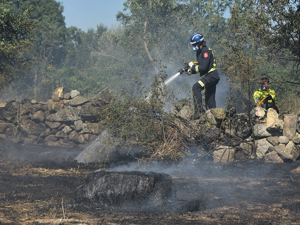 San Cristóbal registró un incendio el pasado sábado./ROCÍO PARDOS