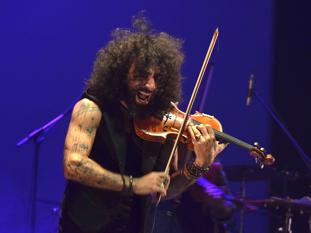 Malikian, en uno de sus conciertos en Segovia. /E.A.