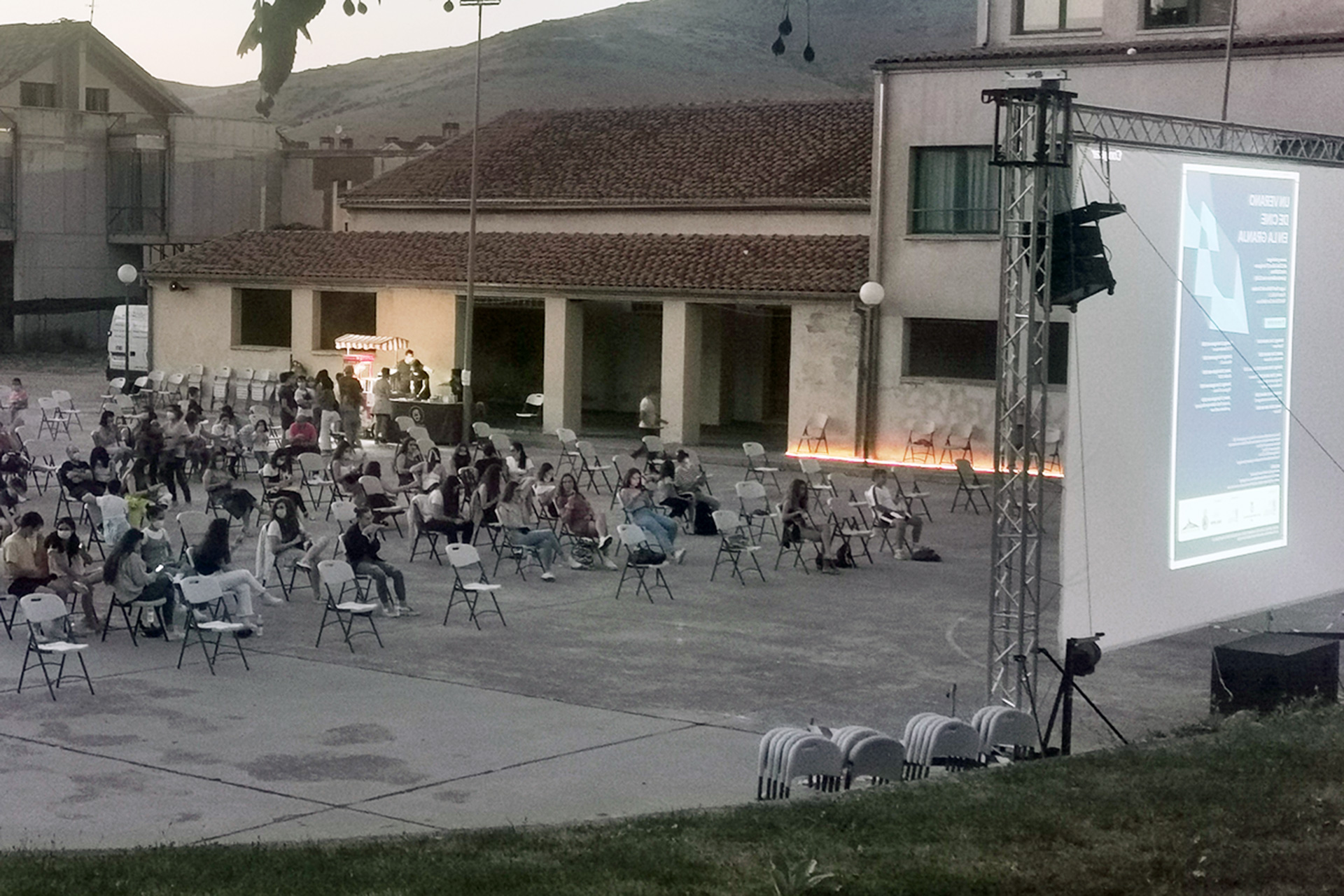 De momento, tampoco habrá cine de verano, como hasta ahora. /F.S.V.