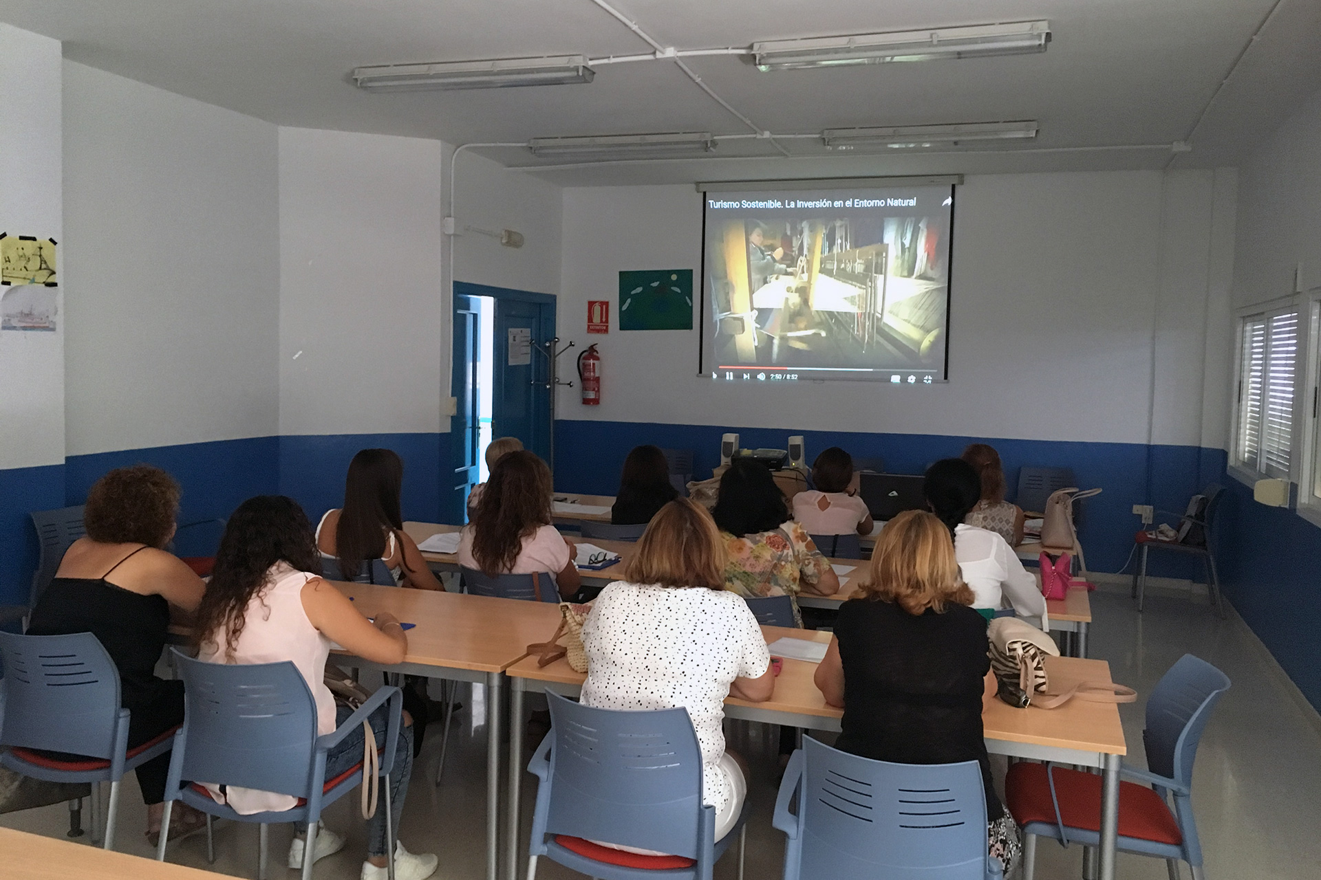 Asistentes a un curso de formación de FEMUR. /E.A.