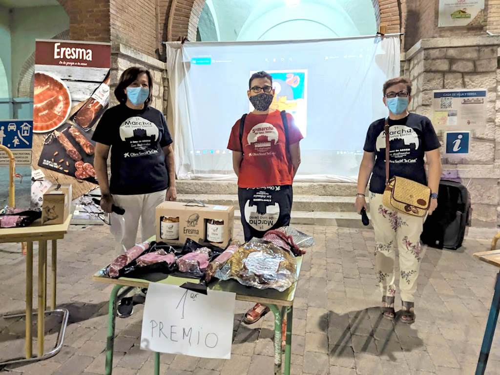 Momento de la entrega del primer premio. / David Rubio