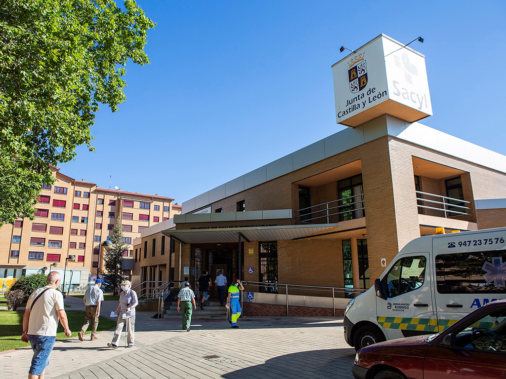 Centro de salud de Aranda de Duero. / EFE