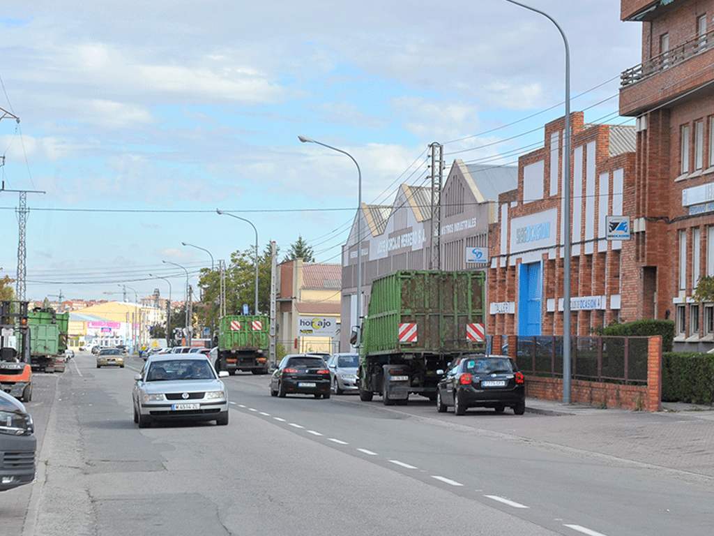 El tráfico en el polígono de El Cerro estará afectado por estas obras alrededor de un mes. / Kamarero