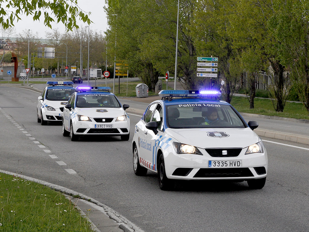 La Policía Local ha renovado recientemente parte de su parque móvil. / Nerea Llorente