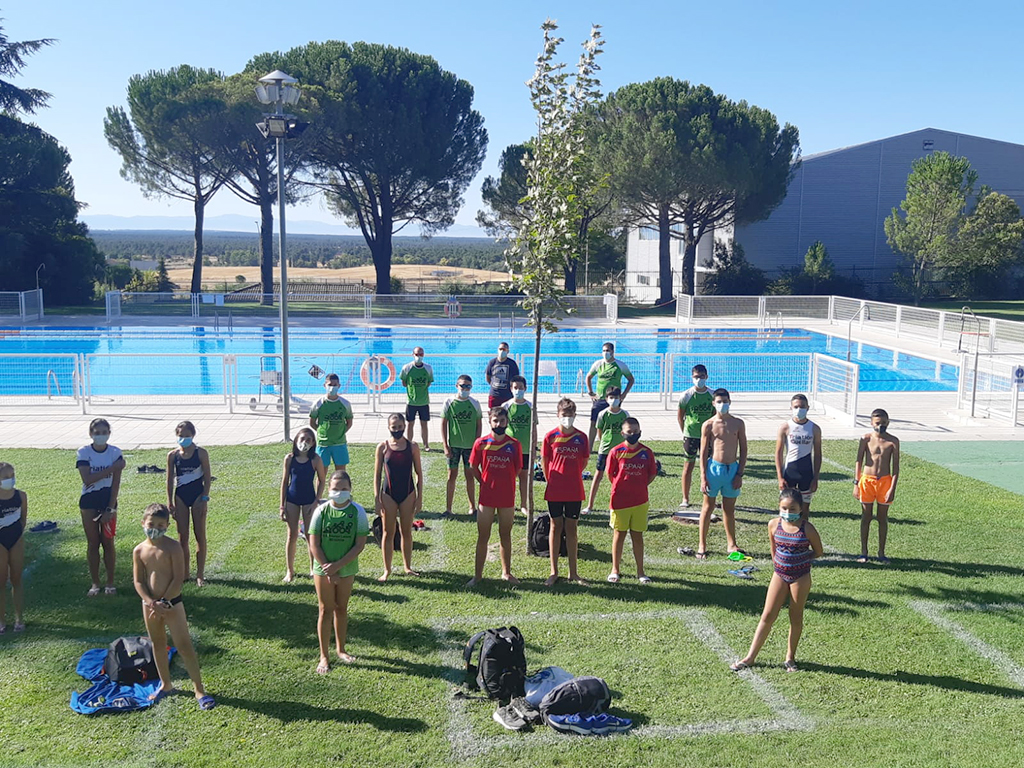 Los participantes del programa ‘Especialízate’ de la Diputación de Segovia, durante una de las sesiones en la  / EL ADELANTADO