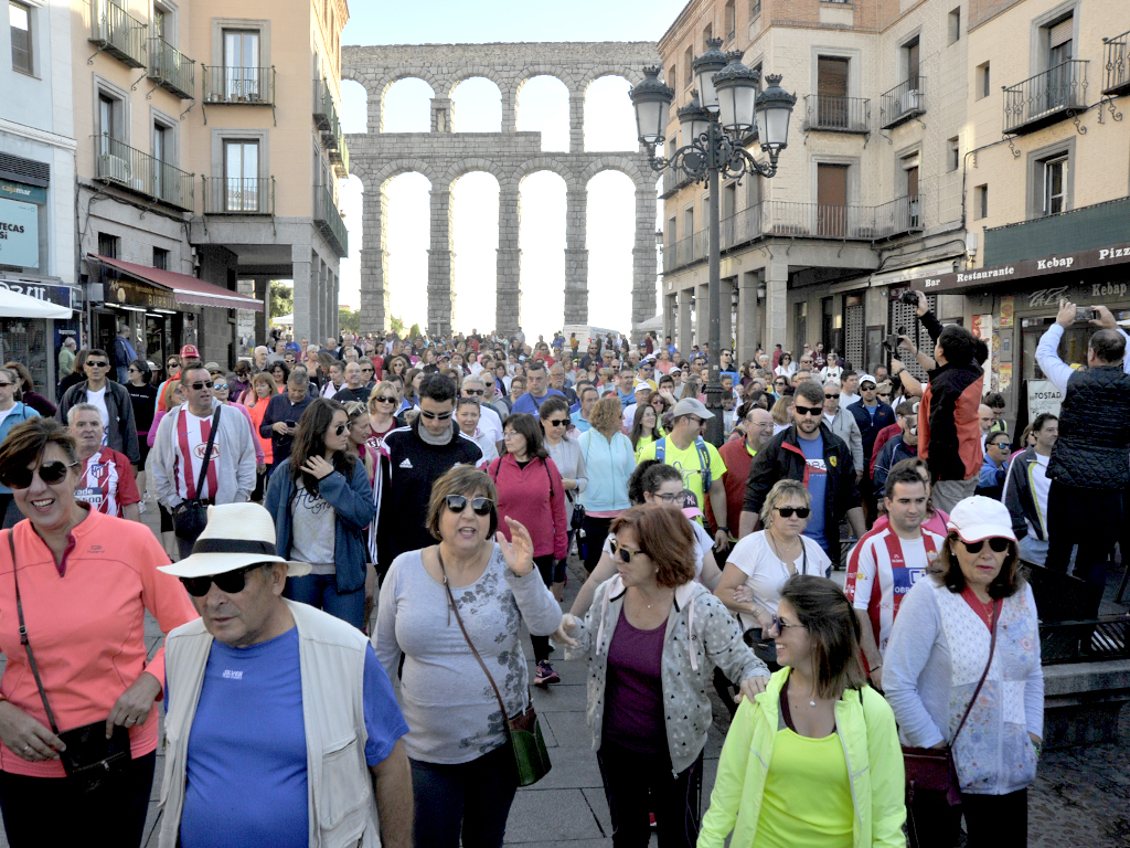 Los segovianos no podrán este año expresar su solidaridad con la veterana asociación. / KAMARERO