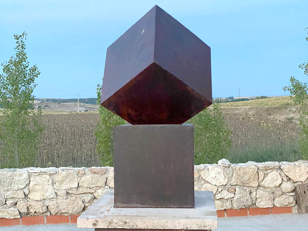 Una de las esculturas que se podrá ver este fin de semana./E.A.