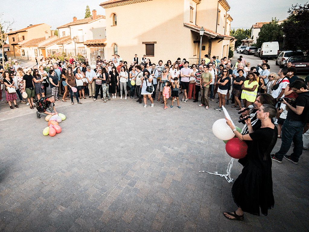 Imagen de archivo de un festival de Brieva. / DAVID ECHEVERRÍA