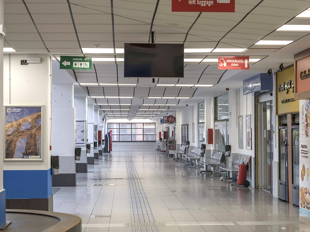Estación de autobuses de Segovia.