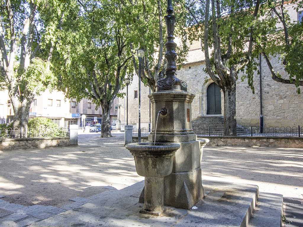 Zona central de la plaza de Santa Eulalia. / Nerea Llorente
