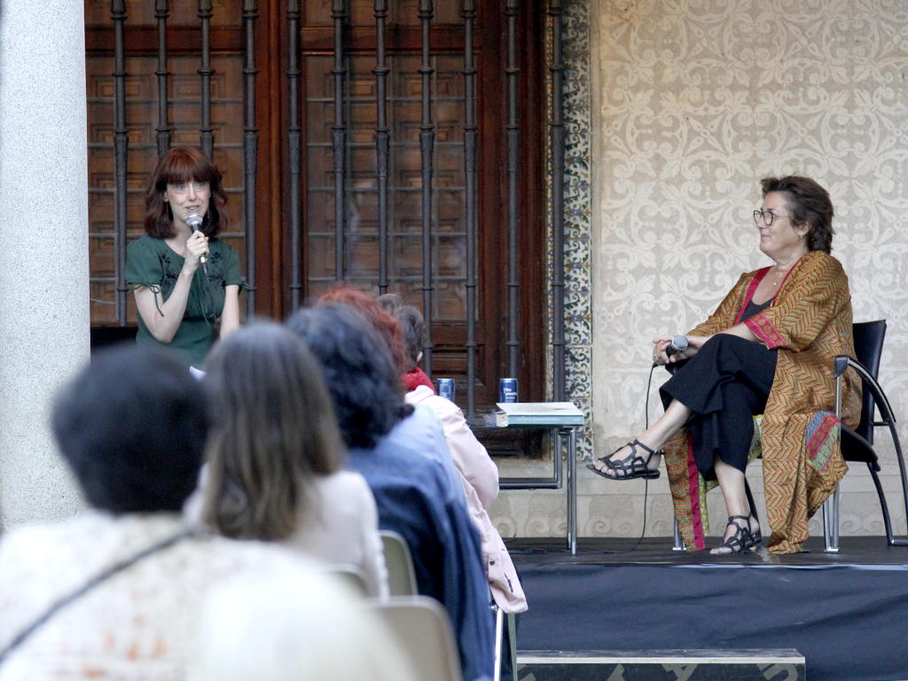 Buen aperitivo del festival con los primeros debates 2 7 2nerea irene vallejo