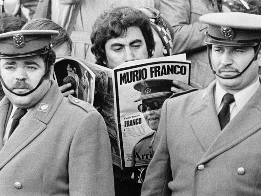 Obra del fotoperiodista César Lucas que podrá verse en la exposición ‘Instantáneas grabadas en la retina nacional’.