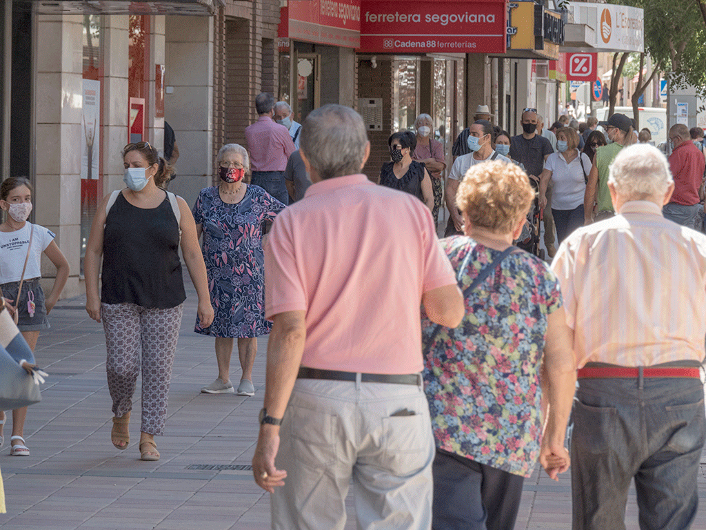 Calle de José Zorrilla, una de las más comerciales de la ciudad. / Kamarero