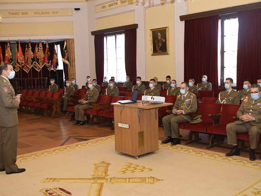 Inicio del curso militar. / EL ADELANTADO